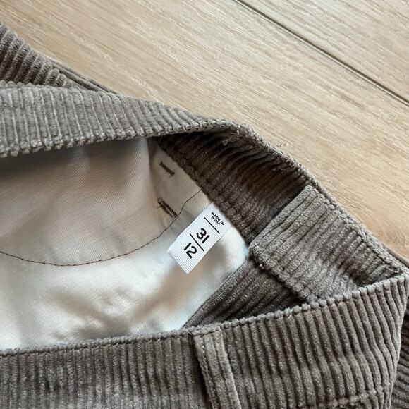 Loft Women’s Brown Straight Corduroy Pant Size 12 - Picture 6 of 10